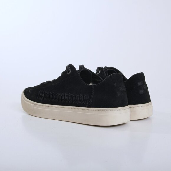 Toms Lenox Suede Sneakers in Black Women Size 6.5 - Picture 7 of 12